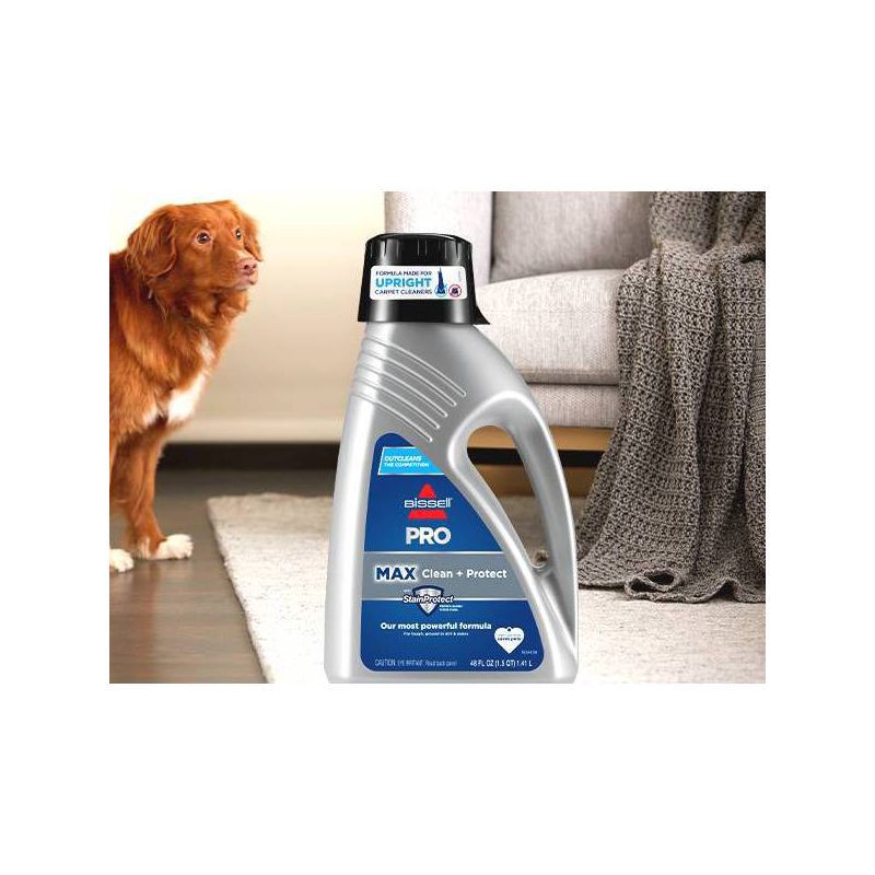 slide 6 of 6, BISSELL PRO 48 fl oz Max Clean + Protect Upright Carpet Cleaning Formula - 78H63: Eliminates Stains & Odors, Fresh Scent, 48 fl oz