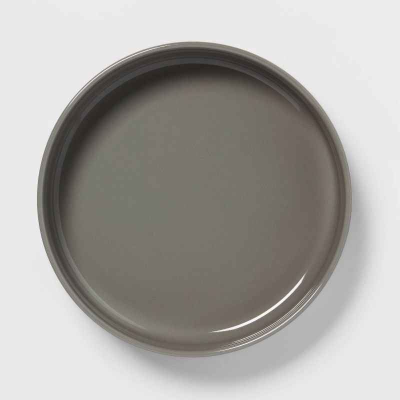 slide 3 of 3, 76oz Stoneware Avesta Serving Bowl Gray - Threshold™, 76 oz