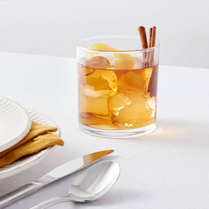 slide 2 of 3, 11oz Glass Asheboro Double Old Fashion Glass - Threshold™, 11 oz