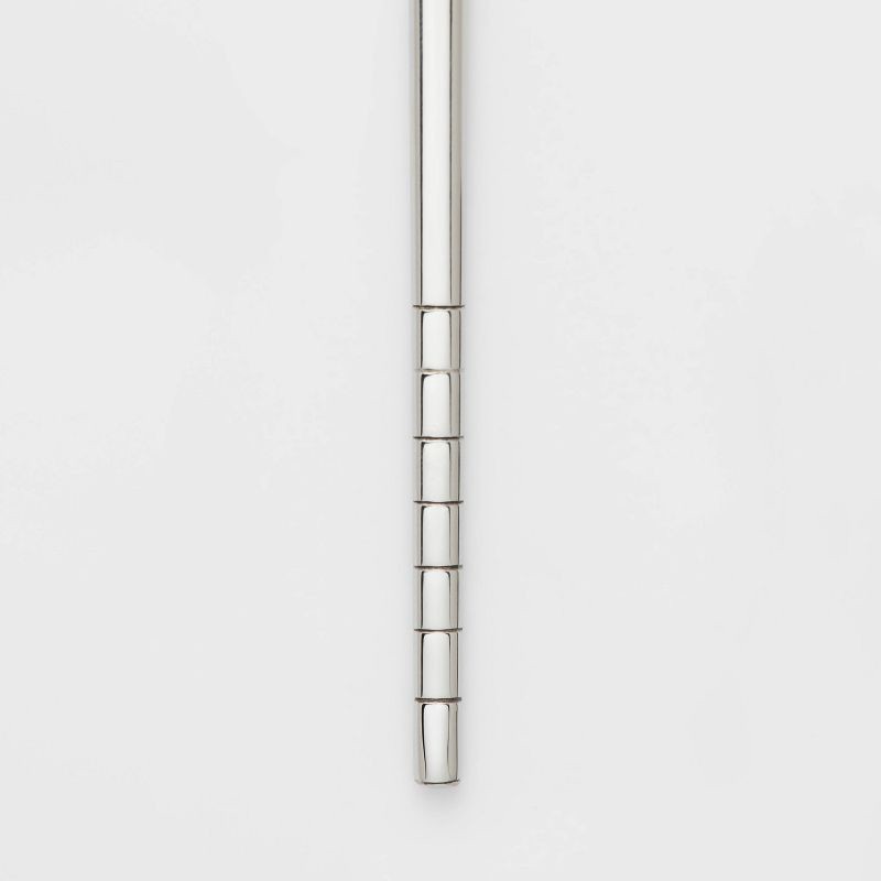 slide 3 of 4, 5pk Chopstick Set Silver - Threshold™: Stainless Steel, Traditional Style, Dishwasher-Safe, 9.25" Length, Service for 5, 5 ct