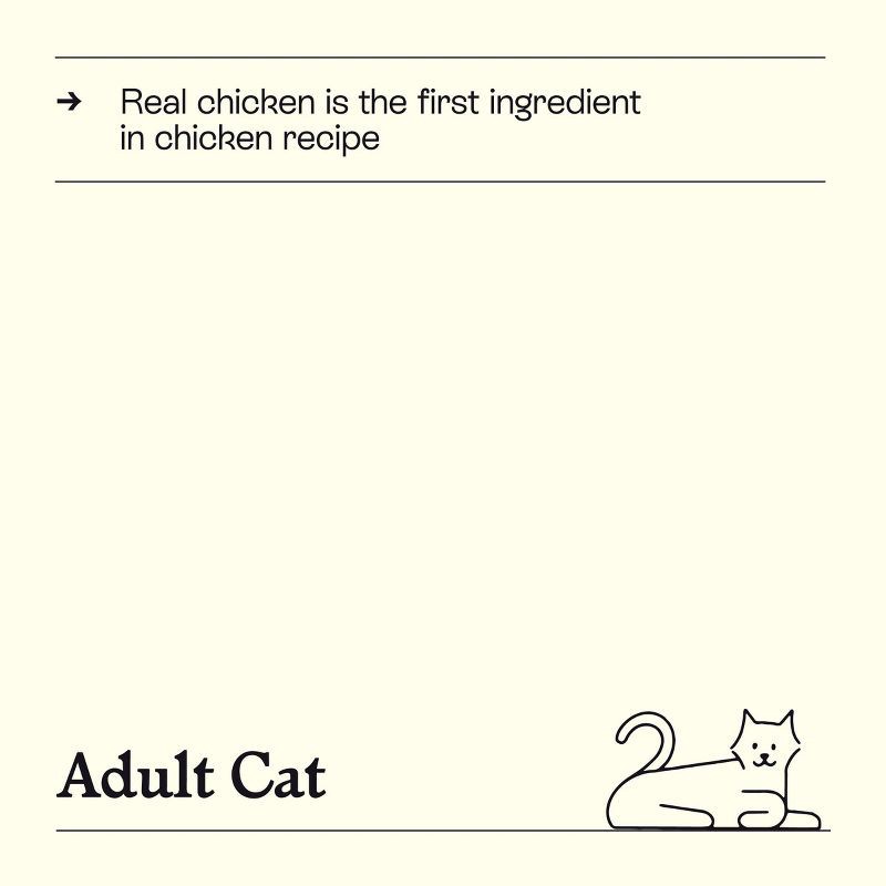 slide 5 of 8, Chicken and Salmon Pate Variety Pack Wet Cat Food - Kindfull™ 36oz/12ct, 12 ct; 36 oz