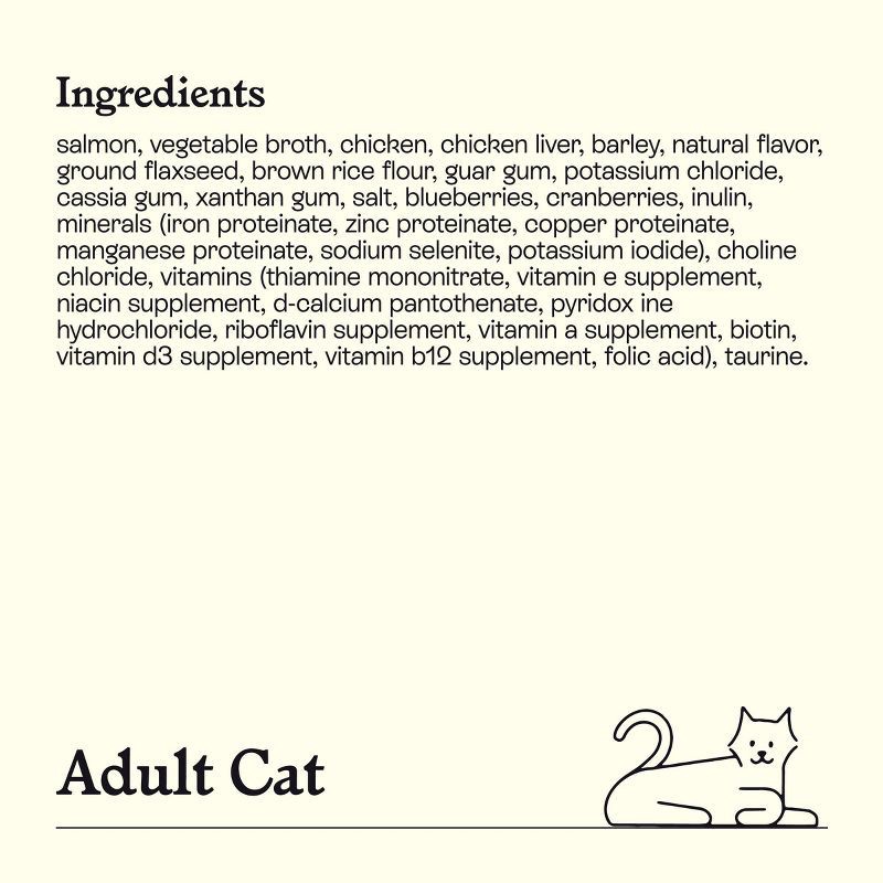 slide 6 of 8, Chicken and Salmon Pate Variety Pack Wet Cat Food - Kindfull™ 36oz/12ct, 12 ct; 36 oz
