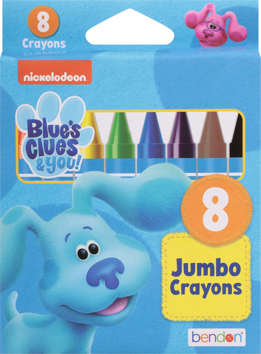 slide 6 of 9, Bendon Jumbo Crayons 8 ea, 1 ct