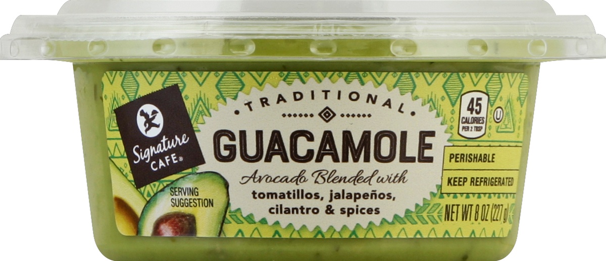 slide 2 of 3, Signature Select Mild Traditional Guacamole 8 oz, 8 oz