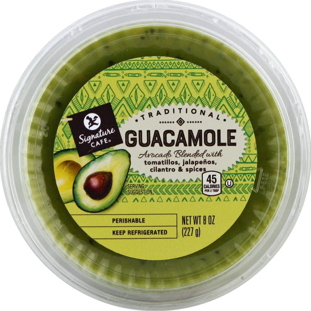 slide 3 of 3, Signature Select Mild Traditional Guacamole 8 oz, 8 oz