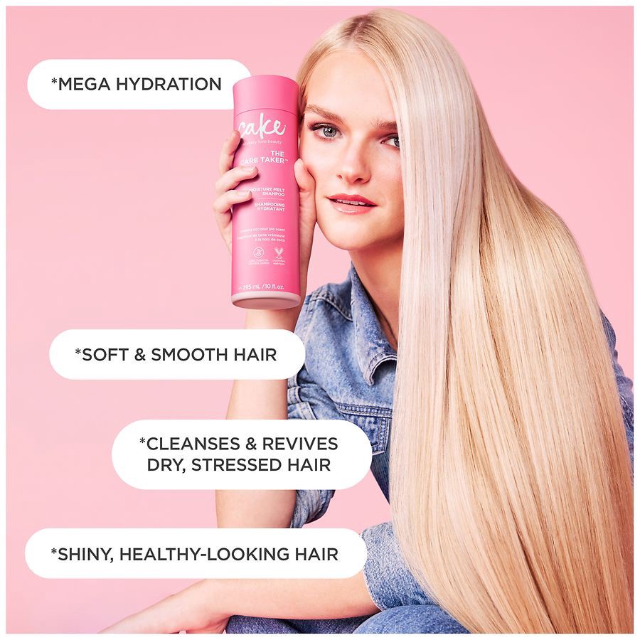 slide 2 of 5, Cake Care Taker Moisturizing Shampoo Creamy Coconut Pie, 10 fl oz
