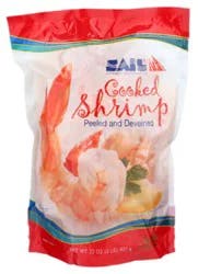 Shrimp Cooked 16-20 Count Peeled & Deveined Tail On