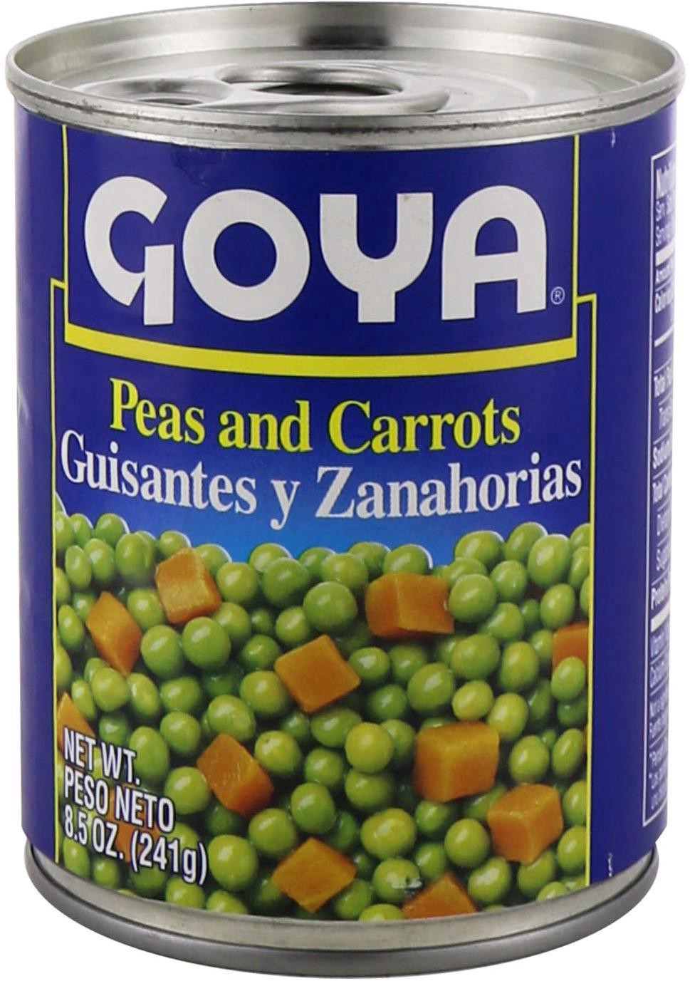 slide 1 of 1, Goya Peas & Carrots, 1 ct