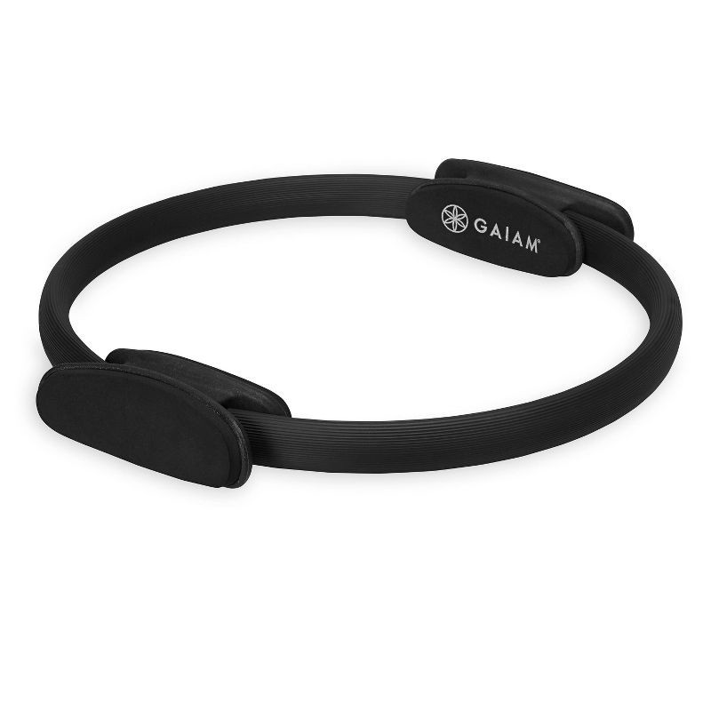 slide 1 of 3, Gaiam Pilates Ring - Black, 1 ct