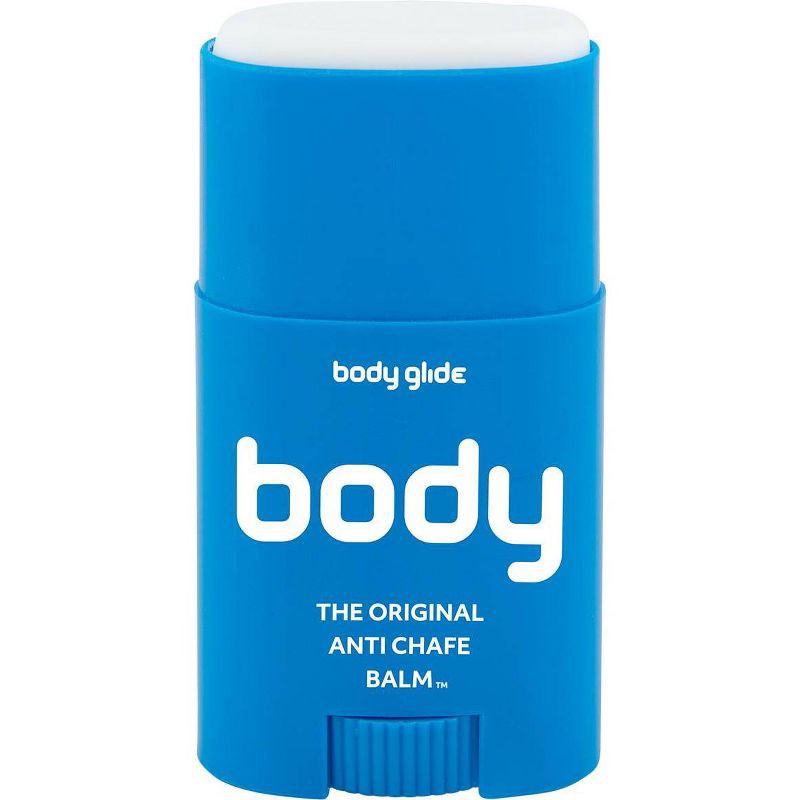 slide 4 of 6, Body Glide Body 1.28oz Glide For Her Anti Chafe Stick with Added Emollients: Balm for Chafing Prevention, 1.28 oz