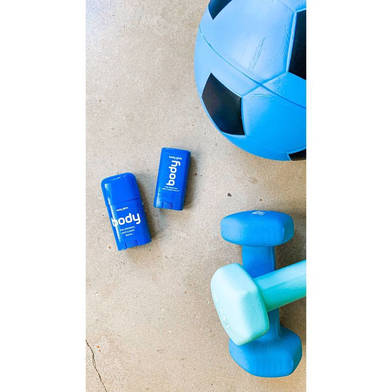 slide 6 of 6, Body Glide Body 1.28oz Glide For Her Anti Chafe Stick with Added Emollients: Balm for Chafing Prevention, 1.28 oz