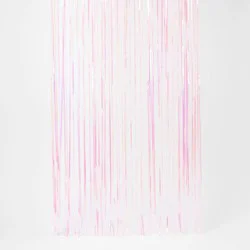Fringe Backdrop Décor Pink - Spritz™