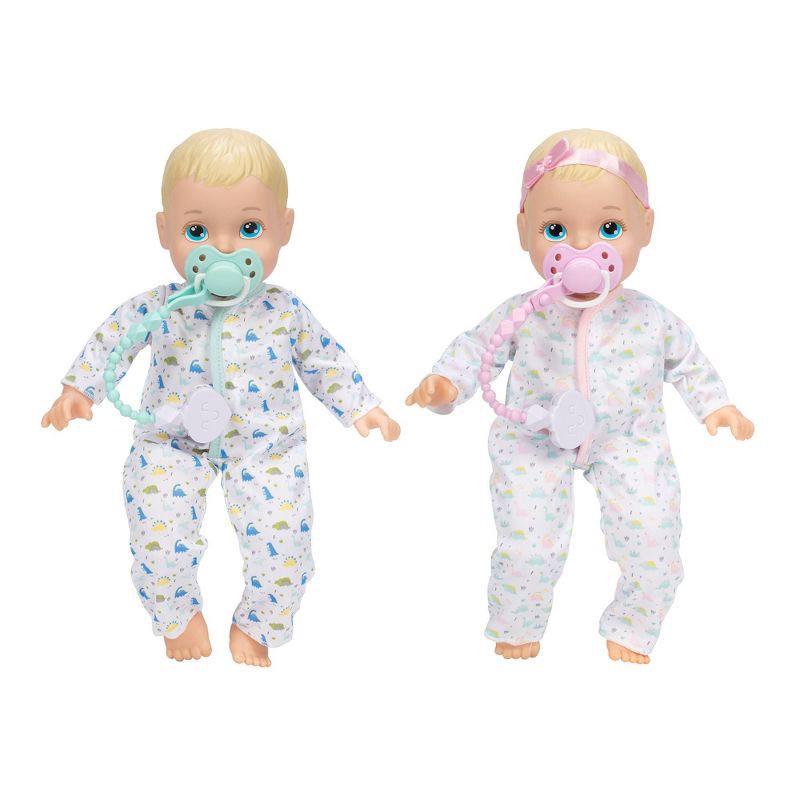 slide 4 of 8, Perfectly Cute Boy Girl Twins Blonde Hair - Blue Eyes, 1 ct