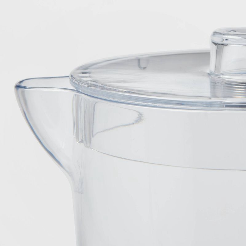 slide 3 of 4, 69oz Tritan Plastic Lancashire Classic Beverage Pitcher with Lid - Threshold™, 69 oz
