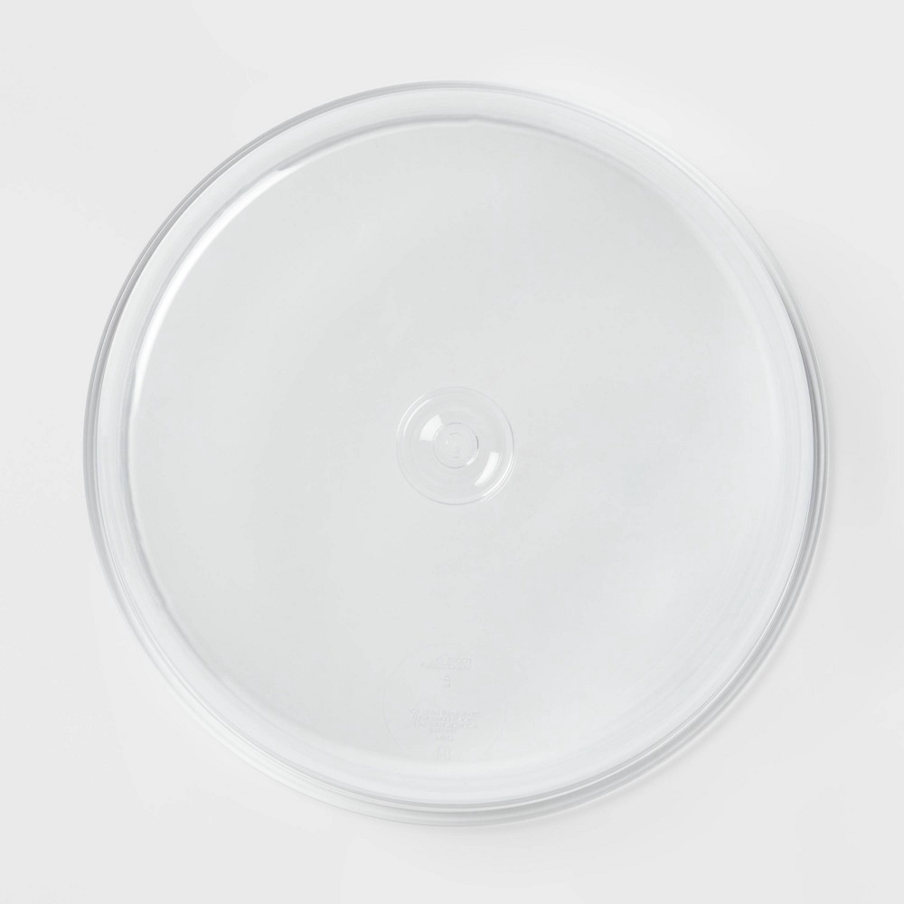 slide 3 of 3, 12" Plastic Cake Tray with Lid - Room Essentials, 1 ct