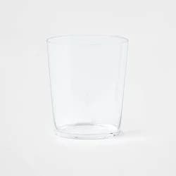 12.6oz Plastic Short Tumbler - Room Essentials™: Reusable Clear Cup, Dishwasher Safe Drinkware