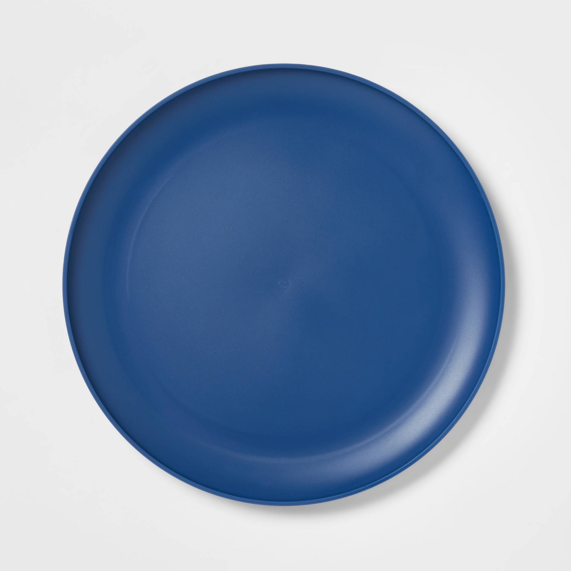 slide 1 of 3, 10" Plastic Dinner Plate Navy - Room Essentials, 1 ct