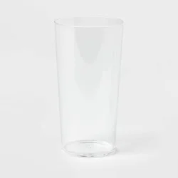 18oz Plastic Tall Tumbler - Room Essentials™: Reusable Drinkware, Dishwasher-Safe, Cold Beverages