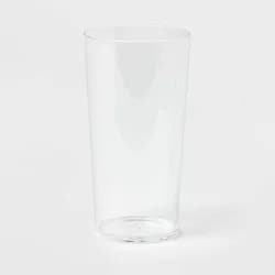 18oz Plastic Tall Tumbler - Room Essentials™: Reusable Drinkware, Dishwasher-Safe, Cold Beverages