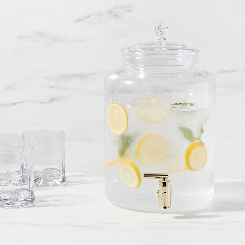 slide 2 of 4, 2gal Plastic Lancashire Beverage Dispenser - Threshold™, 2 gal