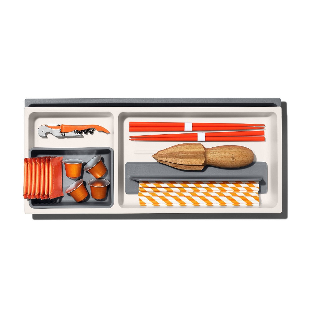 slide 5 of 8, OXO Expandable Kitchen Tool Drawer Organizer, 1 ct