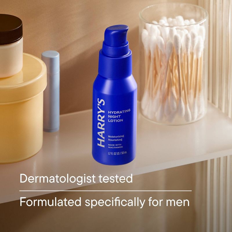 slide 4 of 8, Harry's Hydrating Night Lotion for Men with Chamomile and Palo Santo - 1.7 fl oz, 1.7 fl oz