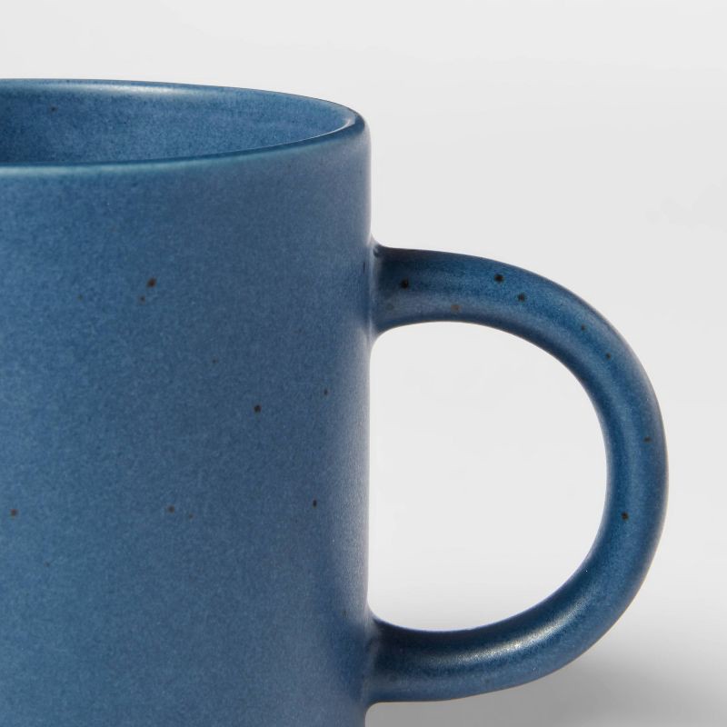 slide 3 of 3, 15oz Stoneware Tilley Mug Blue - Project 62™, 15 oz