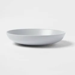 30oz Stoneware Acton Dinner Bowl Gray - Threshold