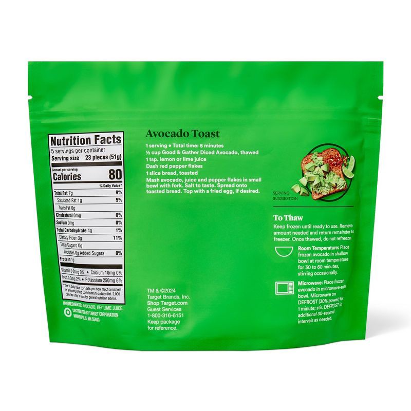 slide 2 of 3, Frozen Diced Avocado - 10oz - Good & Gather™, 10 oz