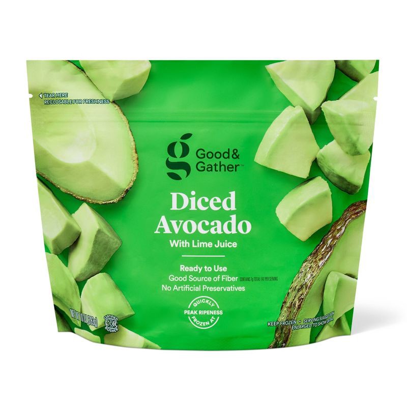 slide 1 of 6, Frozen Diced Avocado - 10oz - Good & Gather™, 10 oz