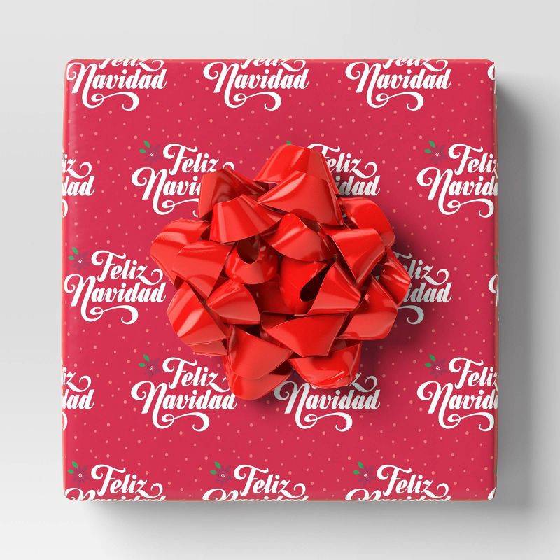 slide 2 of 3, Mega Christmas Bow Red Lamca - Wondershop™, 1 ct