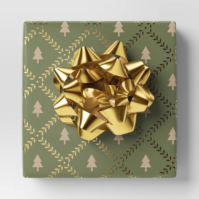 slide 2 of 3, 12" Mega Christmas Bow Gold - Wondershop™, 1 ct