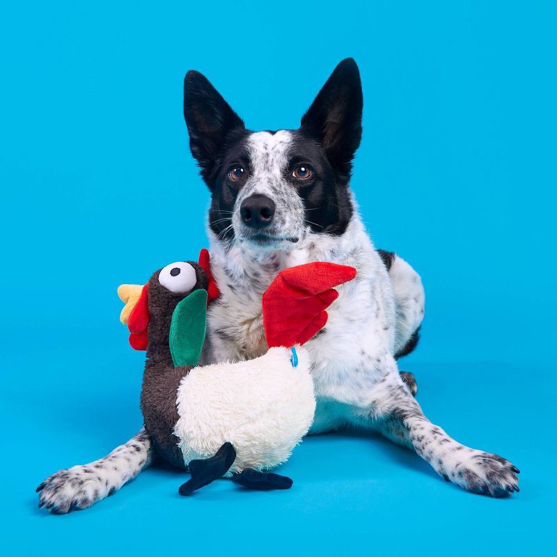 slide 2 of 6, BARK Cock-a-Doodle-Chew Dog Toy, 1 ct