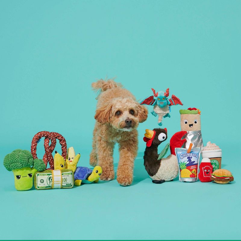 slide 6 of 6, BARK Cock-a-Doodle-Chew Dog Toy, 1 ct