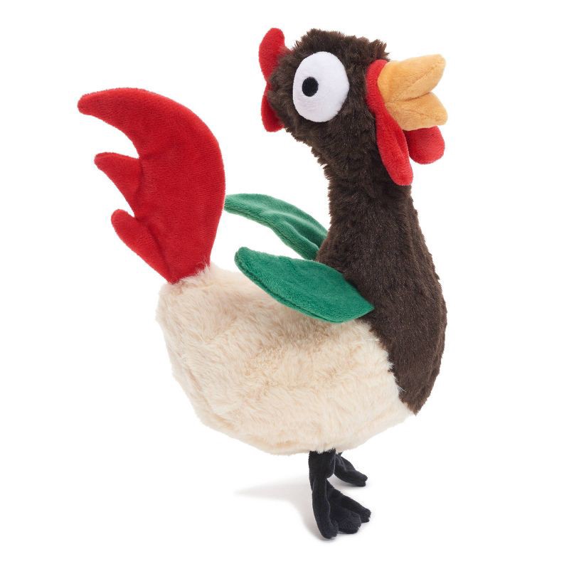 slide 1 of 6, BARK Cock-a-Doodle-Chew Dog Toy, 1 ct