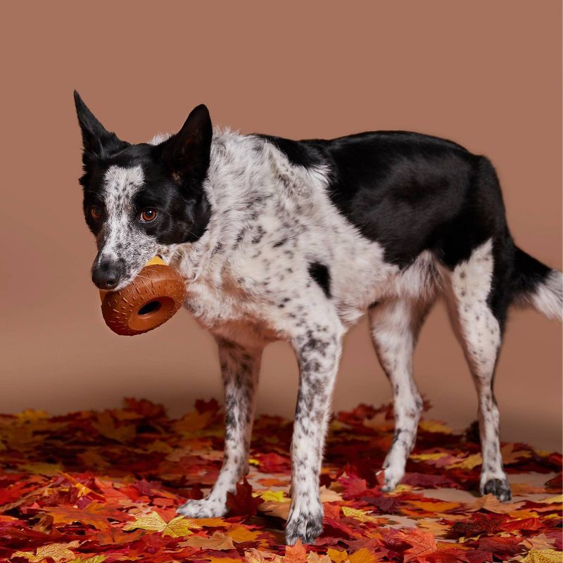 slide 3 of 5, BARK Acorn Super Chewer Dog Toy, 1 ct