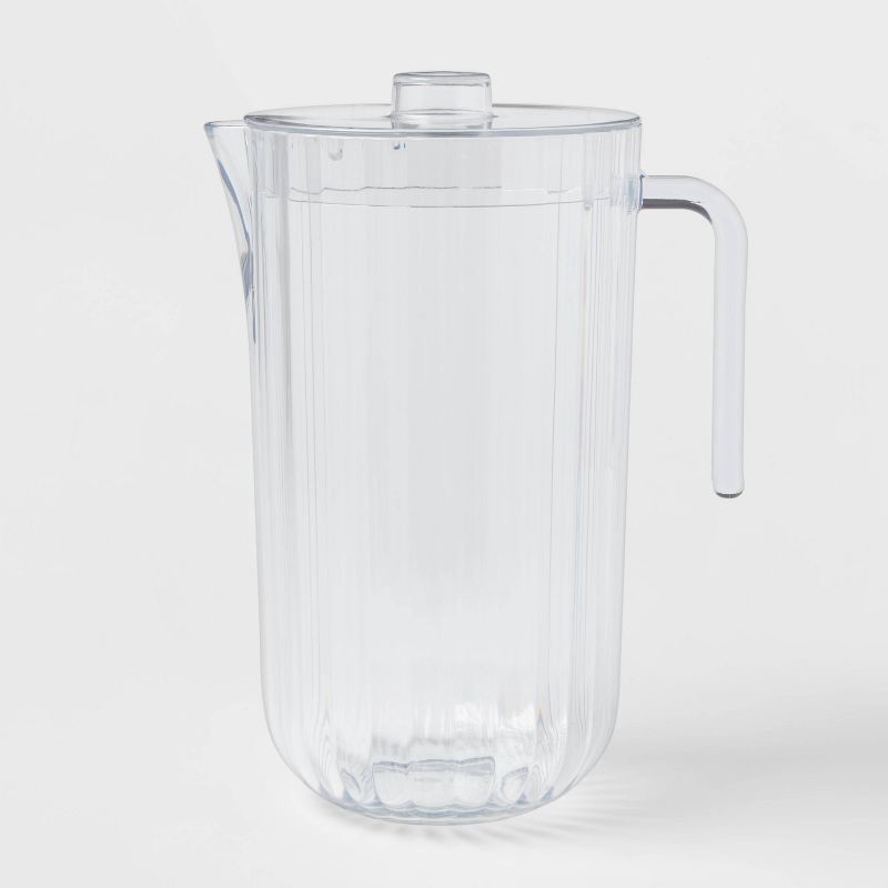 slide 1 of 4, 100oz Tritan Plastic Redington Beverage Pitcher - Threshold™, 100 oz