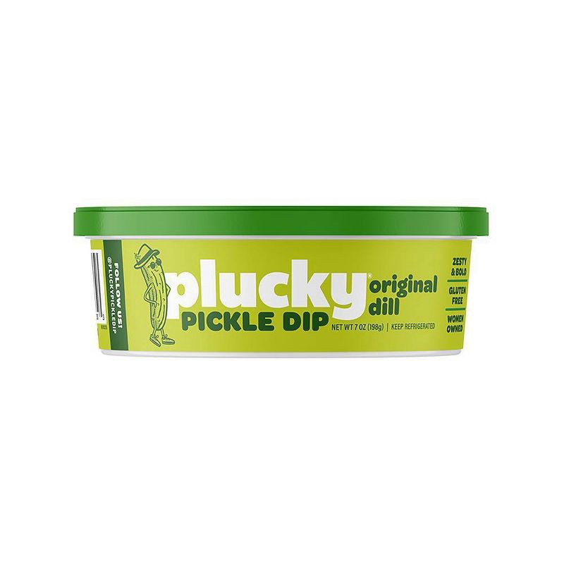 slide 3 of 6, Plucky Pickle Dip Original - 7oz, 7 oz