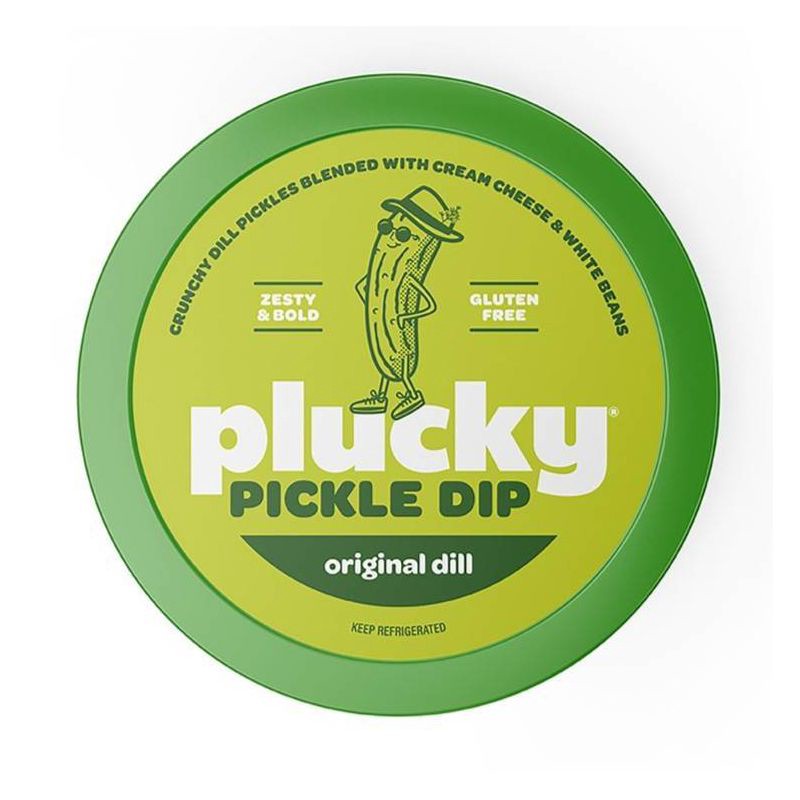 slide 1 of 6, Plucky Pickle Dip Original - 7oz, 7 oz