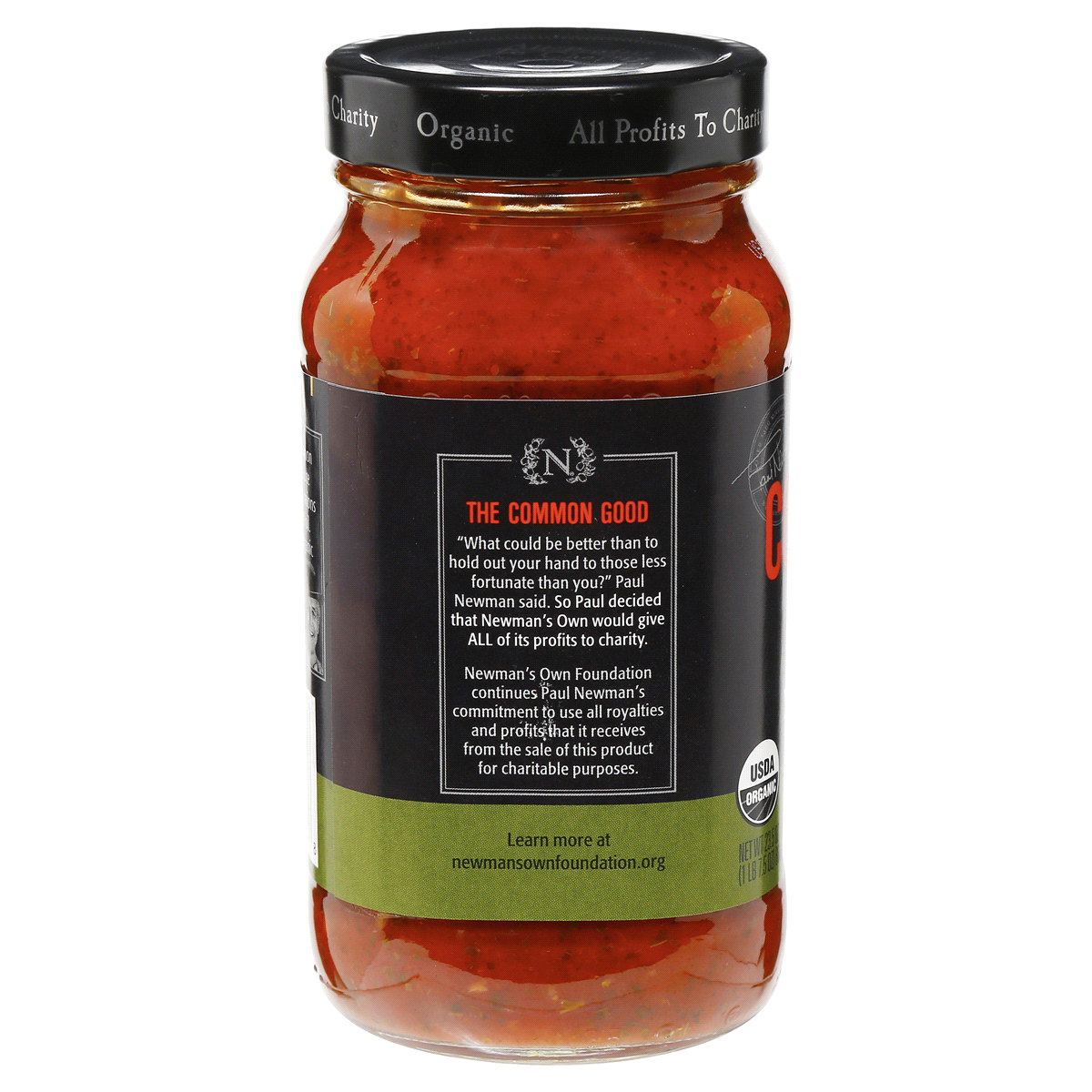 slide 2 of 4, Newman's Own Common Good Tomato Basil Pasta Sauce, 23.5 oz