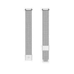 Fitbit Luxe Metal Mesh Band Stainless Steel Band - Platinum