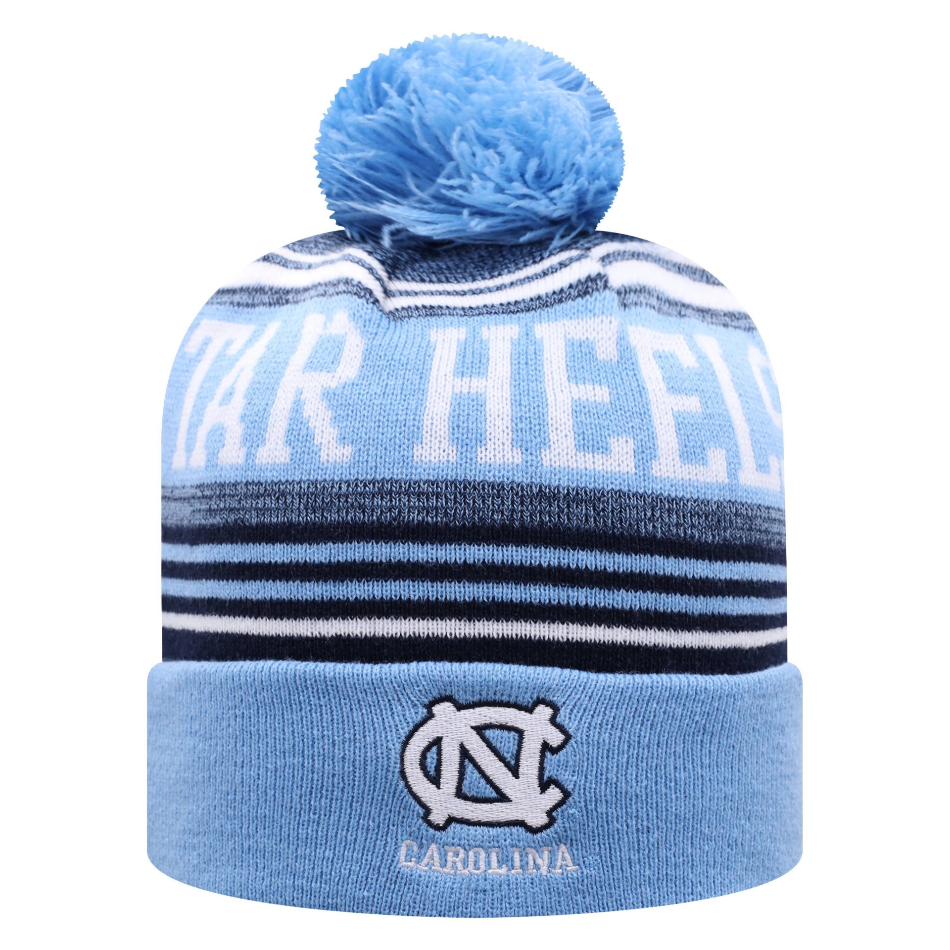 unc beanie with pom