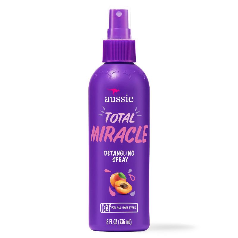 slide 1 of 8, Aussie Total Miracle Sulfate Free Detangler - 8 fl oz, 8 fl oz