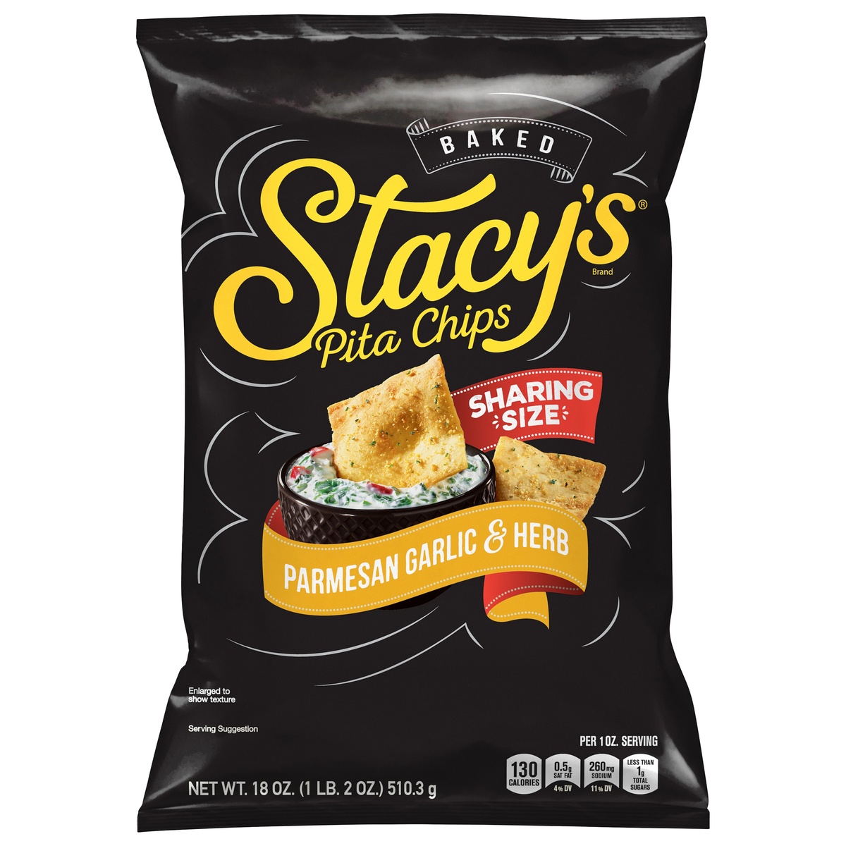 slide 2 of 3, Stacy's Pita Chips, 18 oz