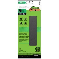 Rust-Oleum Rustoleum Gator 80 Grit Wet/Dry Sanding Sheets - 8317043