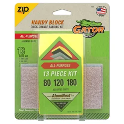 NON BRAND Gator Zip Handy Block Sanding Kit