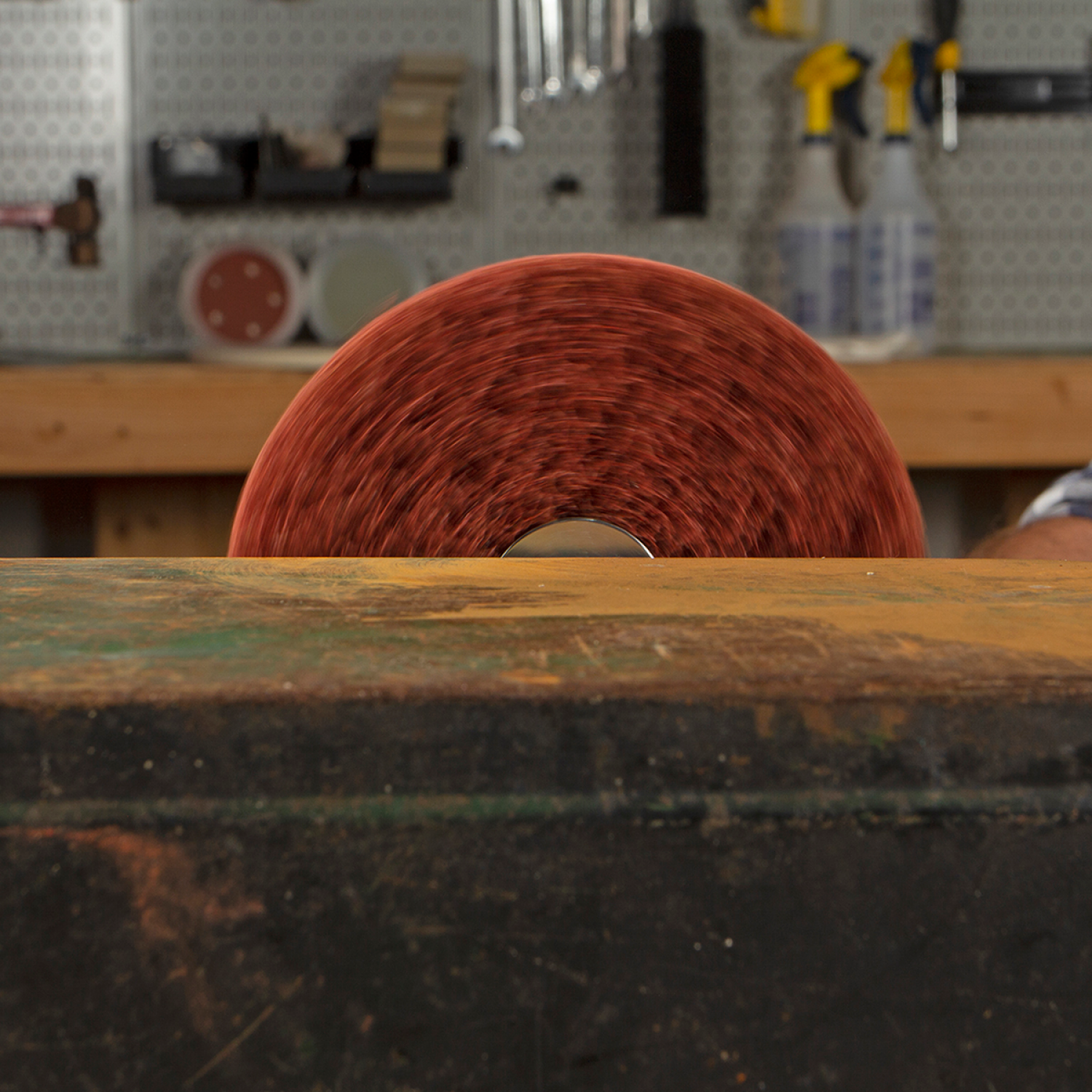 slide 5 of 5, Rustoleum Gator 5-Inch Drill-Mount Medium Paint & Varnish Single Stripping Wheel - 9006, 1 ct