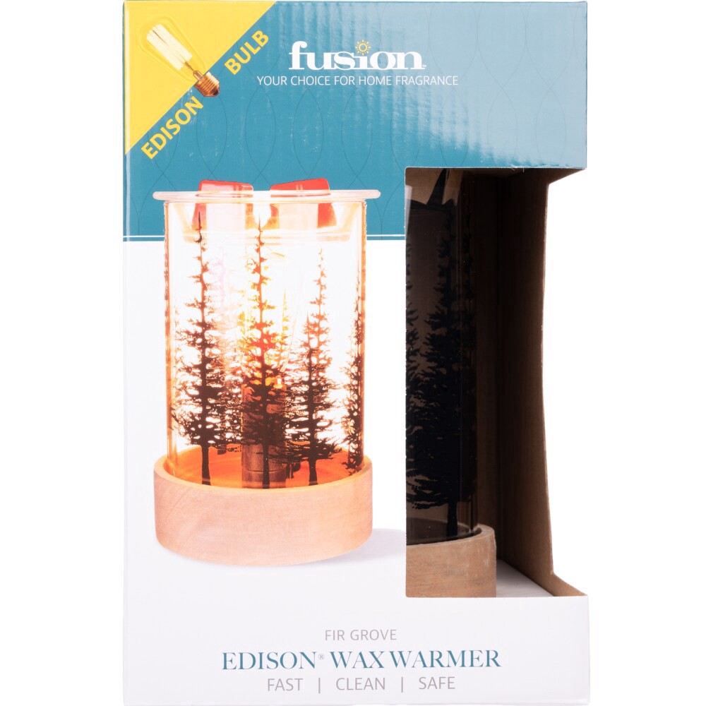 slide 6 of 6, Fusion™ Edison Warmer Fir Grove, 1 ct