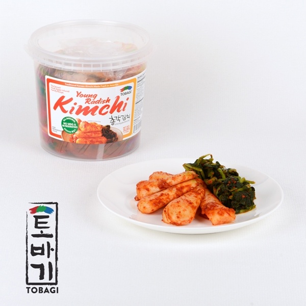 slide 1 of 1, Tobagi Young Radish Kimchi, 3 lb