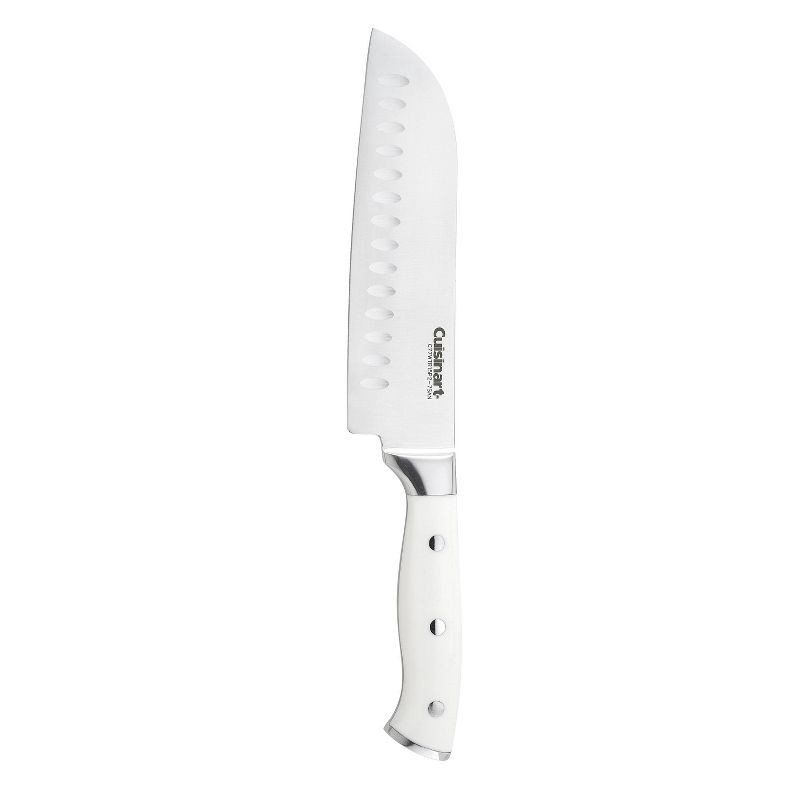 Cuisinart Classic 15pc White Triple Rivet Knife Block Set - C77wtr